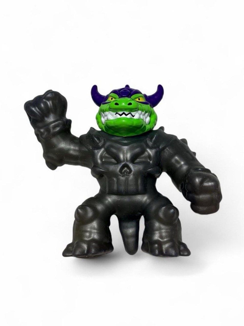 Heroes of Goo Jit Zu Stretch Strikers Deluxe Hero Rock Jaw Figure Tested & Works